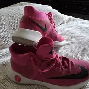Nike KD Trey5 (35) Pink and Black Athletic Sneakers